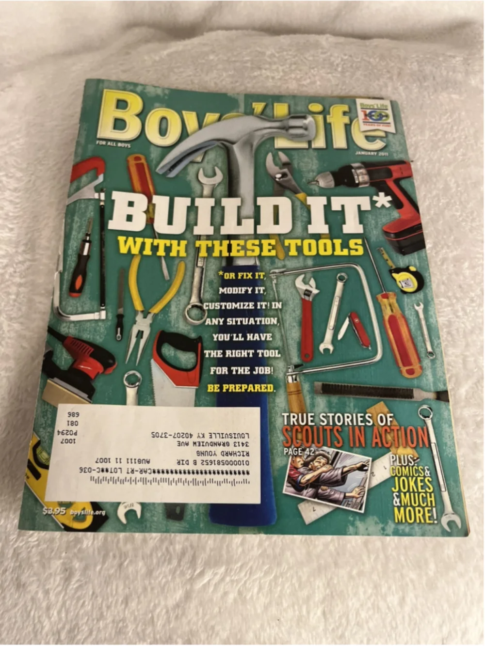 Boy’s Life Magazine -January 2011-Build It With These Tools SEE ALL